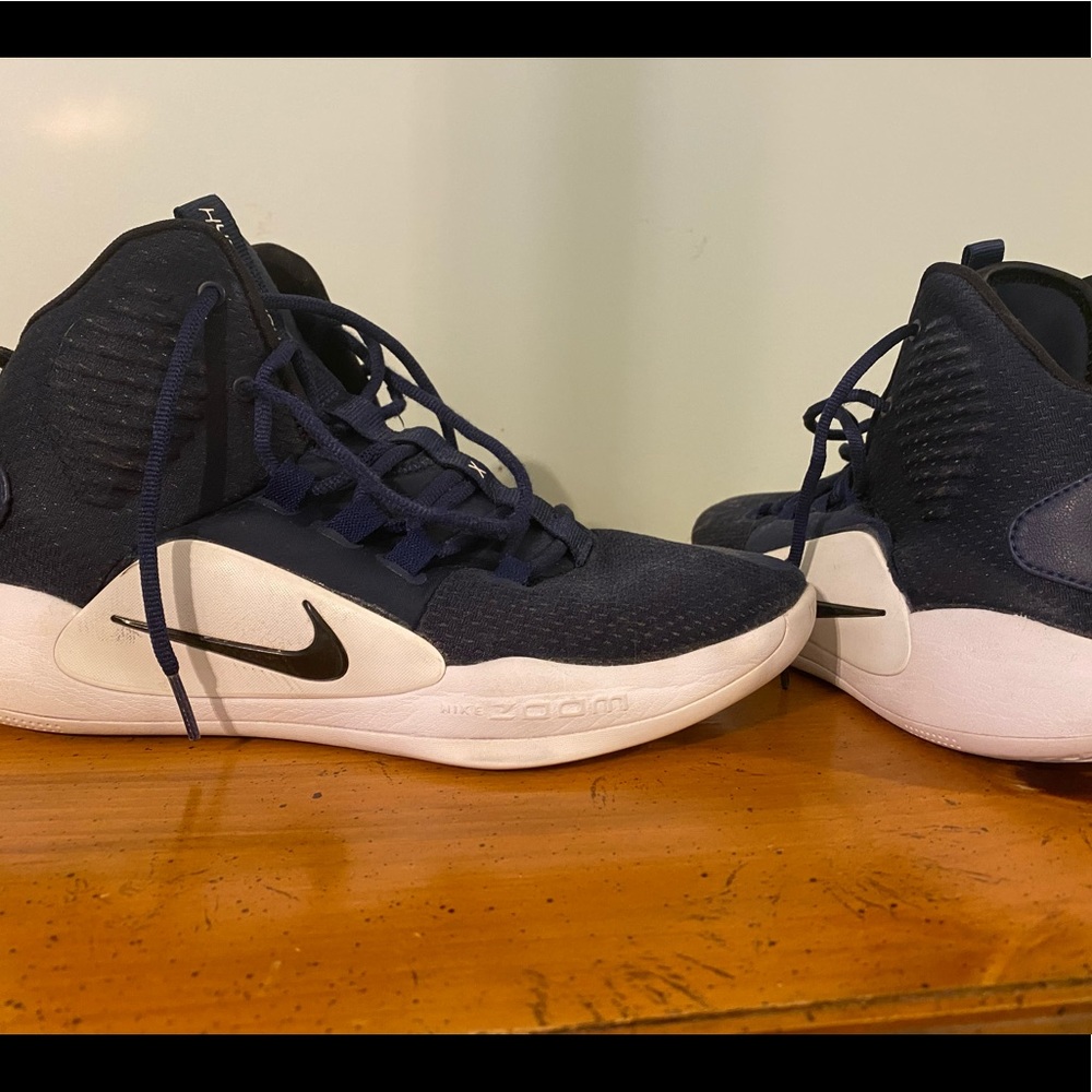 Navy Hyperdunk Shoes